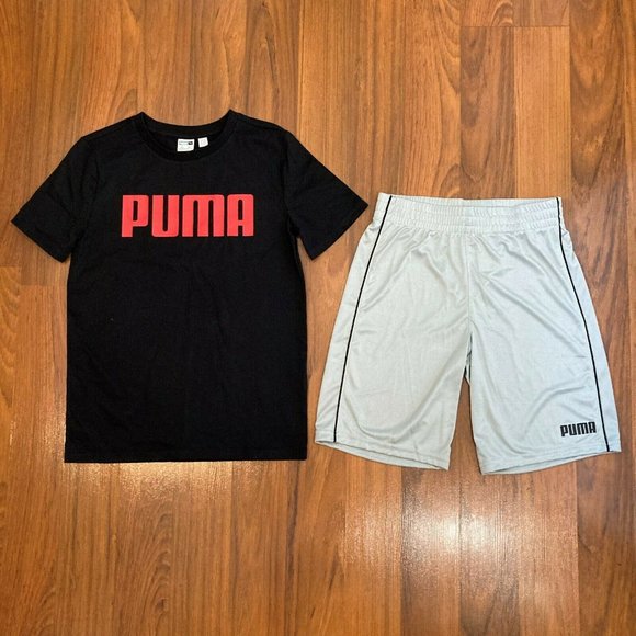 Puma Multicolor 2pc Set Boy's Size 3/4,  5/6 NEW - Picture 1 of 1